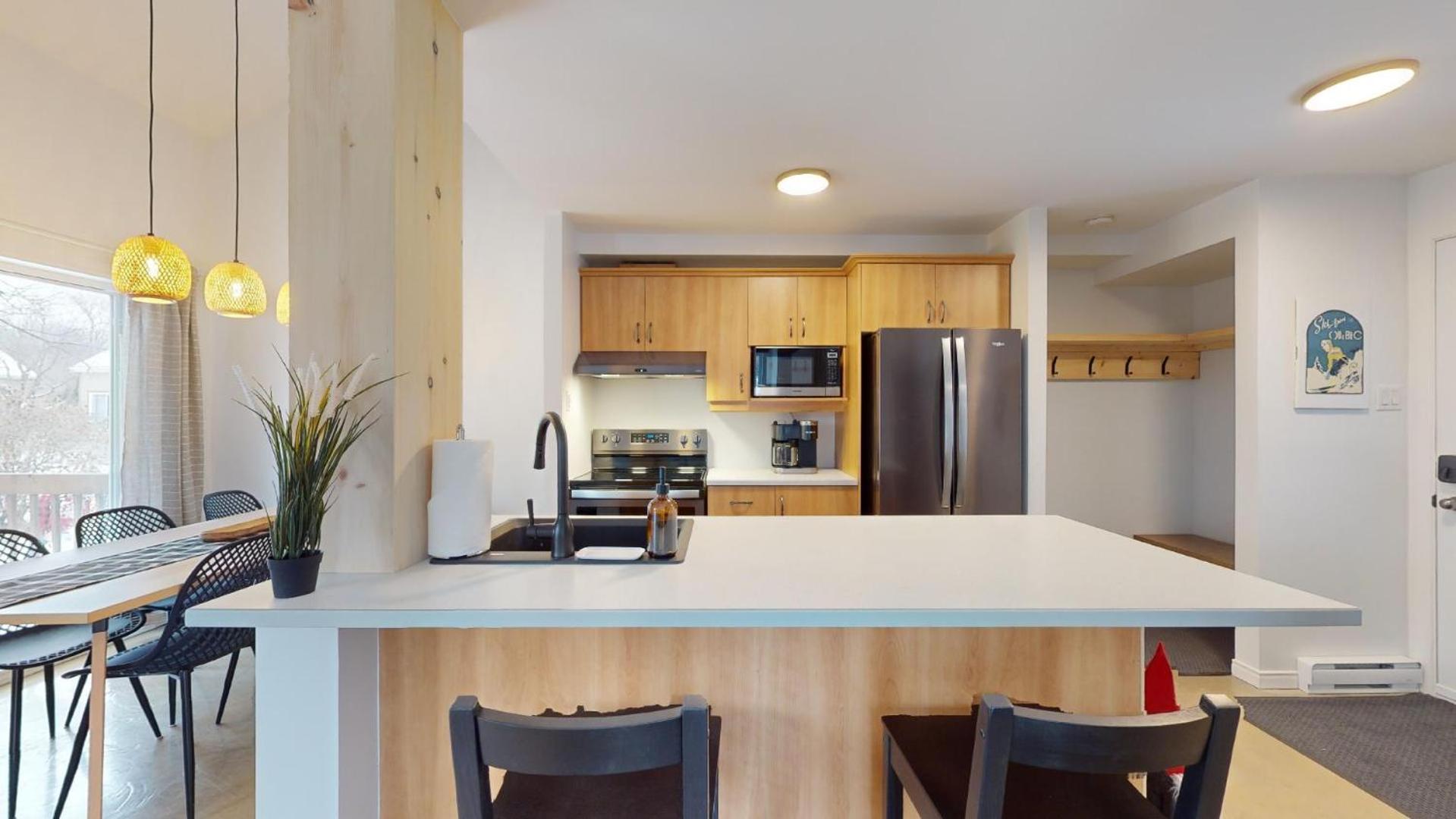 Hebergement Mont-Ste-Anne Condos Beaupré Pokoj fotografie