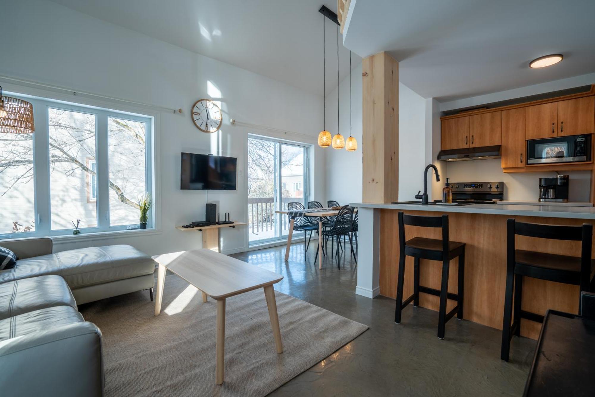 Hebergement Mont-Ste-Anne Condos Beaupré Pokoj fotografie