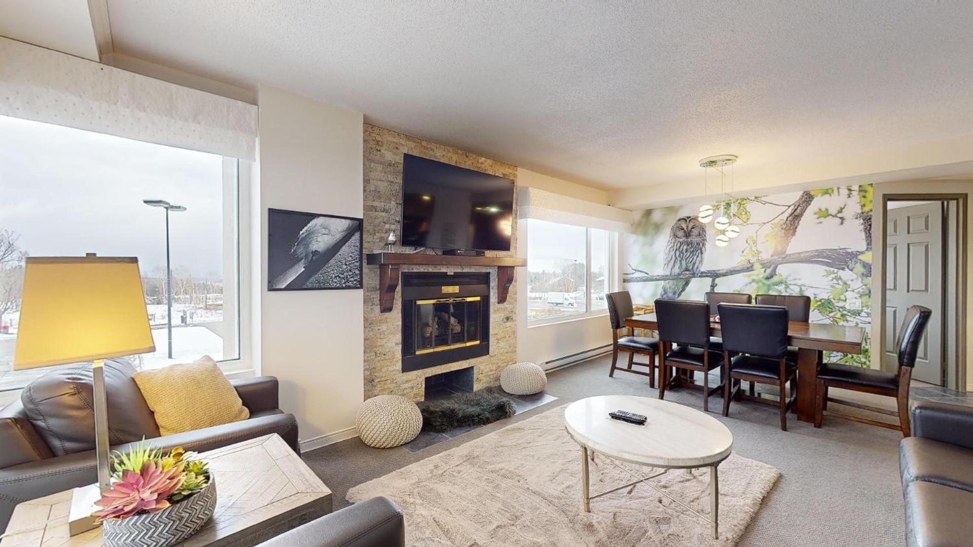 Hebergement Mont-Ste-Anne Condos Beaupré Pokoj fotografie